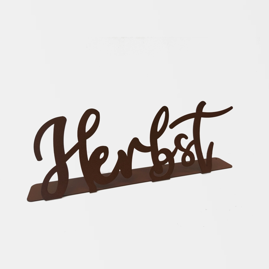 Schriftzug Herbst