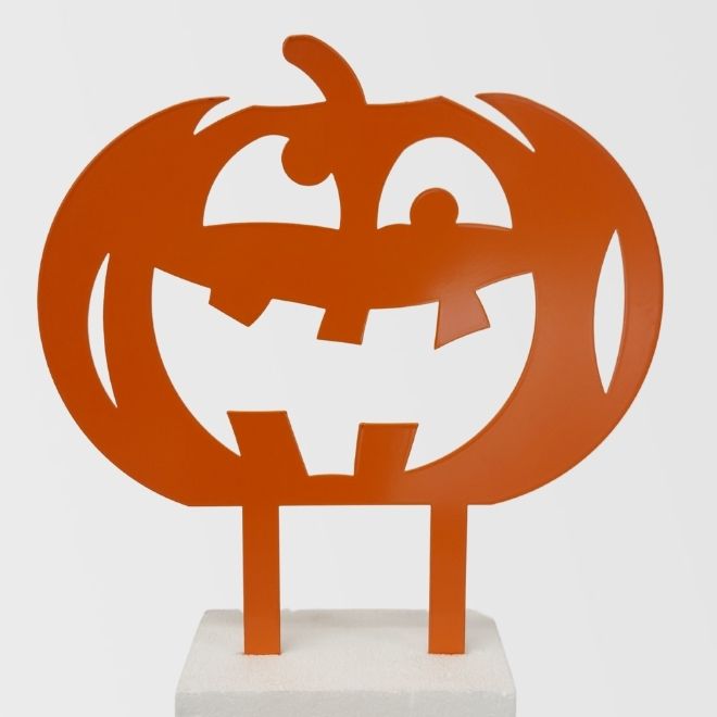 Kürbis "Boo" zum Stecken