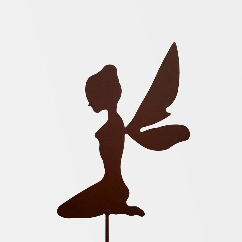 Gartenstecker Fee "Alice" (kniend)