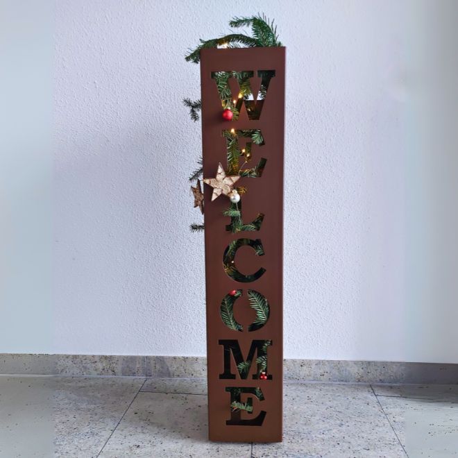 Säule Welcome